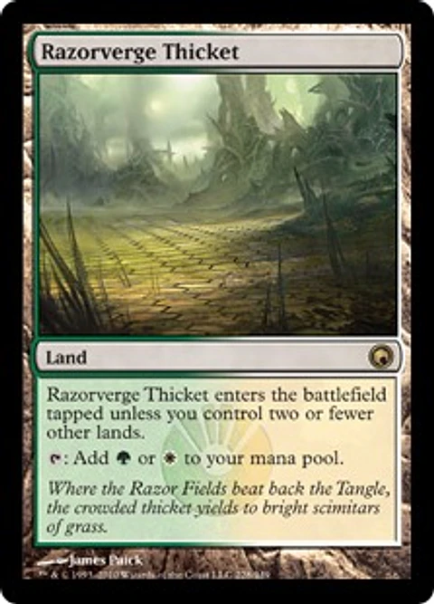 Razorverge Thicket - SOM - R.