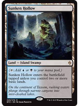 Sunken Hollow - BFZ - R. 