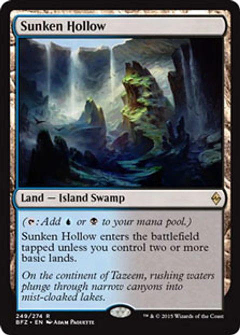 Sunken Hollow - BFZ - R. 