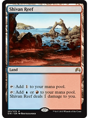 Shivan Reef - ORI - R.