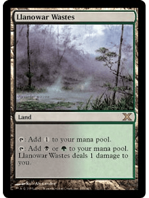 Llanowar Wastes - 10TH - R.