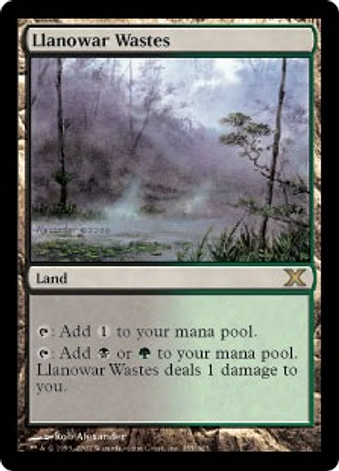 Llanowar Wastes - 10TH - R.