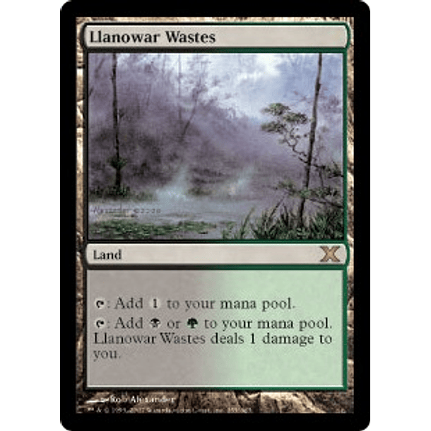 Llanowar Wastes - 10TH - R.