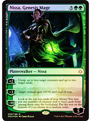 Nissa, Genesis Mage - AKH - M.