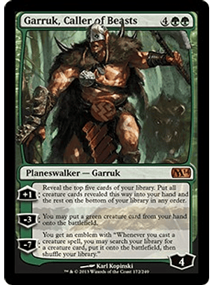 Garruk, Caller of Beasts - M14 - M.