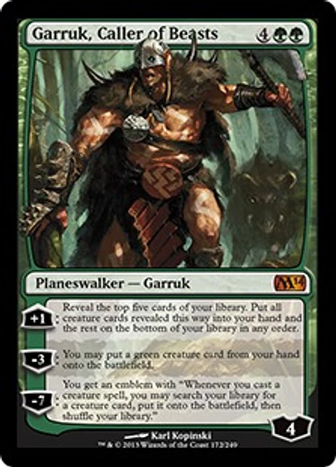 Garruk, Caller of Beasts - M14 - M.