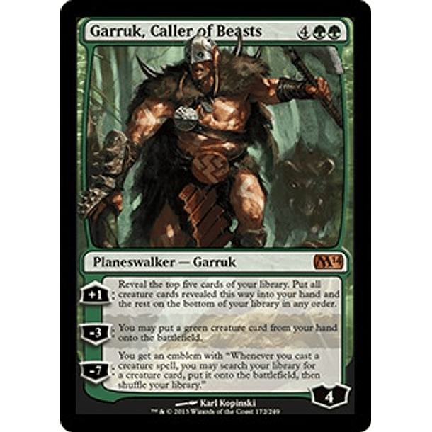 Garruk, Caller of Beasts - M14 - M.