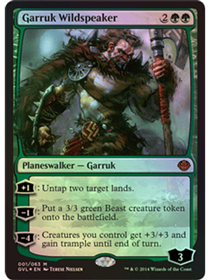 Garruk Wildspeaker  - GVL - M.