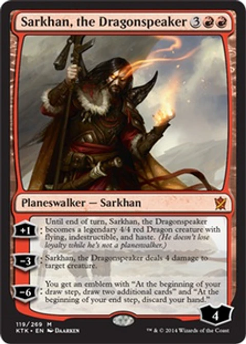 Sarkhan, the Dragonspeaker - KTK - M