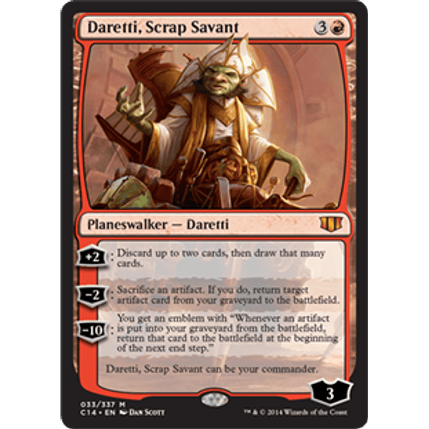 Daretti, Scrap Savant - C14 - M.