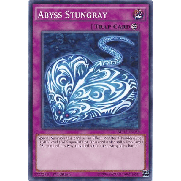 Abyss Stungray - MP16-EN036 - Common 
