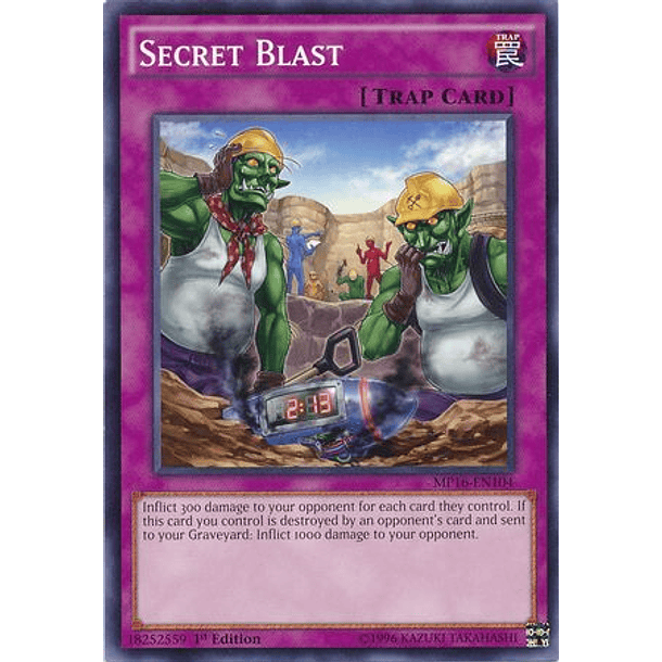 Secret Blast - MP16-EN104 - Common