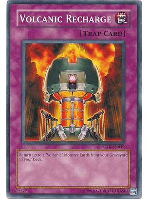 Volcanic Recharge - FOTB-EN049 - Common (Jugada)