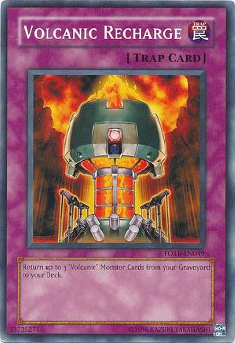 Volcanic Recharge - FOTB-EN049 - Common (Jugada)