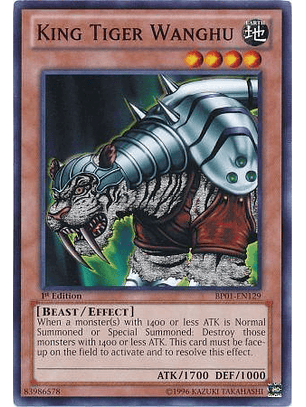 King Tiger Wanghu - BP01-EN129 - Common 