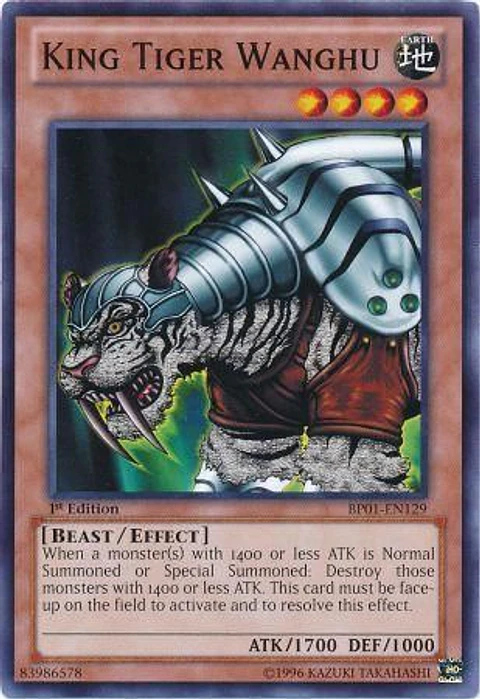 King Tiger Wanghu - BP01-EN129 - Common 