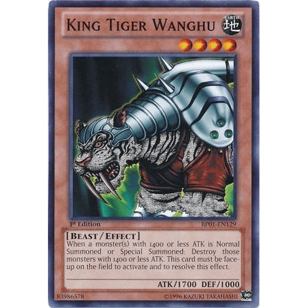 King Tiger Wanghu - BP01-EN129 - Common 