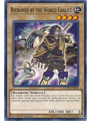 Beckoned by the World Chalice - COTD-EN020 - Common