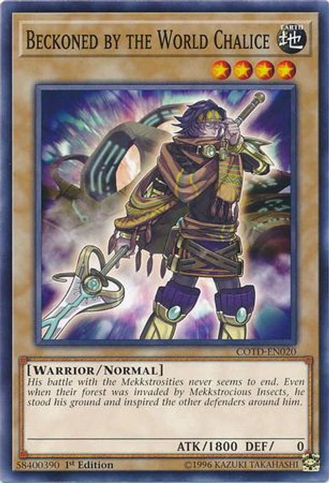 Beckoned by the World Chalice - COTD-EN020 - Common