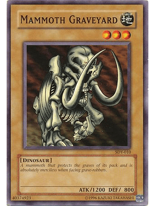 Mammoth Graveyard - SDY-010 - Common (jugada)
