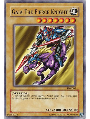 Gaia The Fierce Knight - SDY-007 - Common 