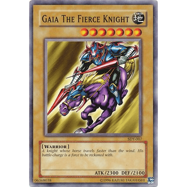 Gaia The Fierce Knight - SDY-007 - Common 