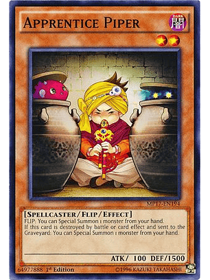 Apprentice Piper - MP17-EN194 - Common 