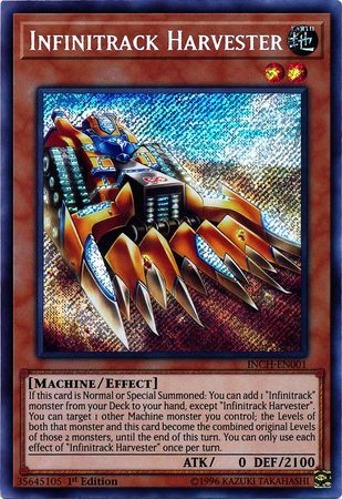 Infinitrack Harvester - INCH-EN001 - Secret Rare 1