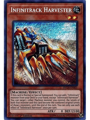 Infinitrack Harvester - INCH-EN001 - Secret Rare