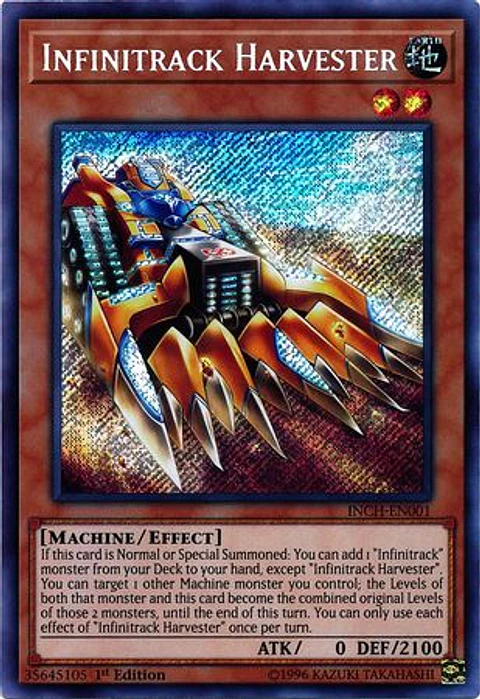 Infinitrack Harvester - INCH-EN001 - Secret Rare