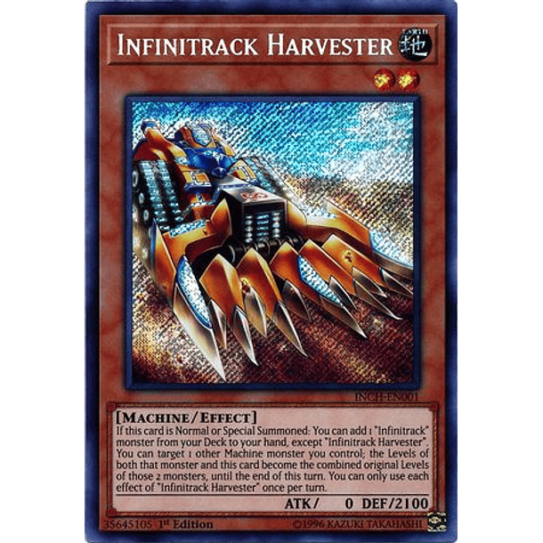 Infinitrack Harvester - INCH-EN001 - Secret Rare