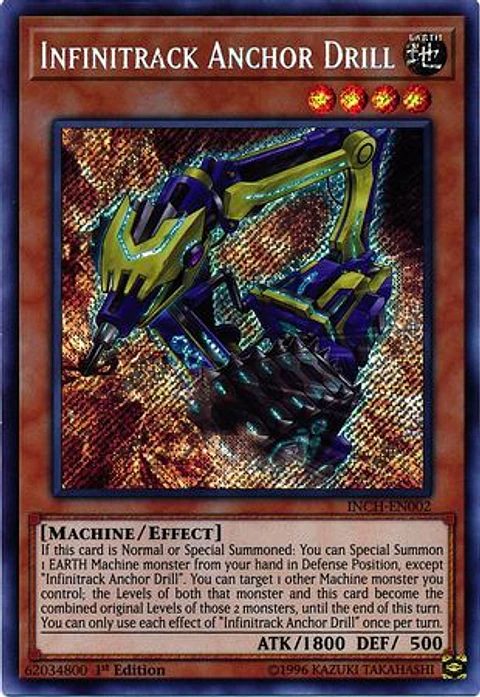 Infinitrack Anchor Drill - INCH-EN002 - Secret Rare