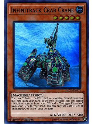 Infinitrack Crab Crane - INCH-EN003 - Super Rare 