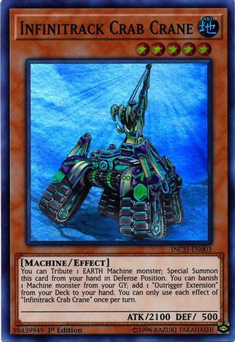 Infinitrack Crab Crane - INCH-EN003 - Super Rare 