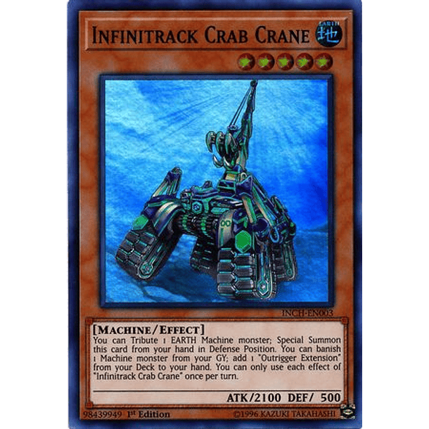 Infinitrack Crab Crane - INCH-EN003 - Super Rare 