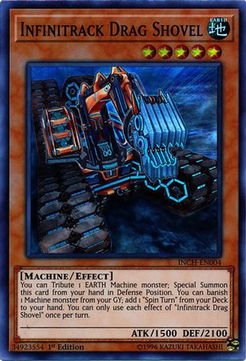 Infinitrack Drag Shovel - INCH-EN004 - Super Rare 
