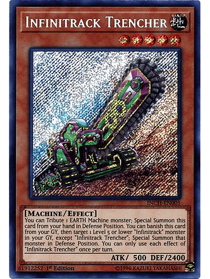 Infinitrack Trencher - INCH-EN005 - Secret Rare 