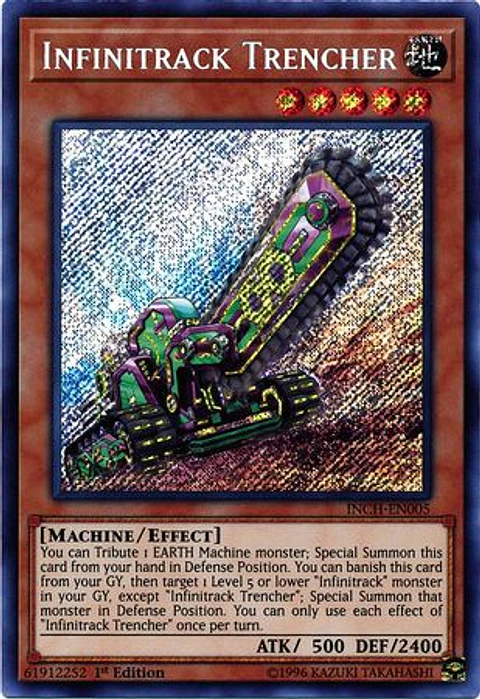 Infinitrack Trencher - INCH-EN005 - Secret Rare 