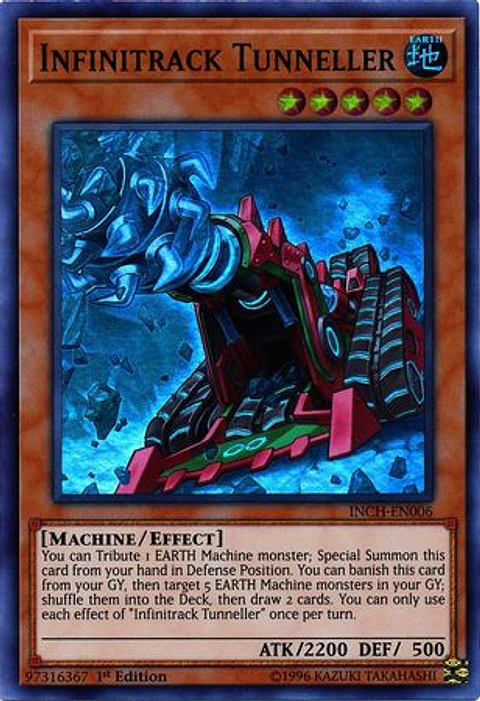 Infinitrack Tunneller - INCH-EN006 - Super Rare  