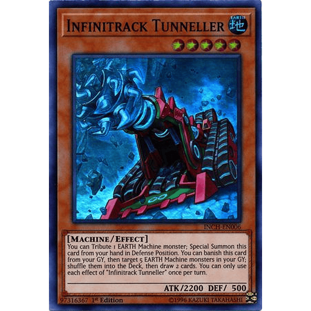 Infinitrack Tunneller - INCH-EN006 - Super Rare  