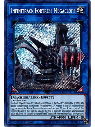 Infinitrack Fortress Megaclops - INCH-EN011 - Secret Rare