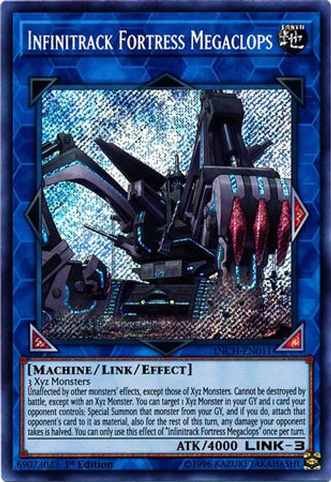 Infinitrack Fortress Megaclops - INCH-EN011 - Secret Rare