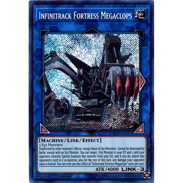 Infinitrack Fortress Megaclops - INCH-EN011 - Secret Rare
