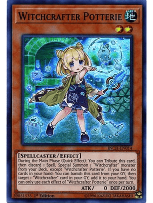Witchcrafter Potterie - INCH-EN014 - Super Rare