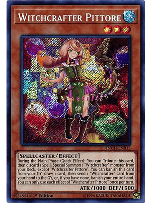 Witchcrafter Pittore - INCH-EN015 - Secret Rare