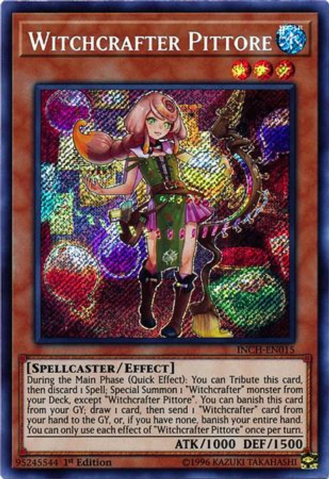 Witchcrafter Pittore - INCH-EN015 - Secret Rare