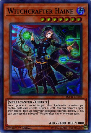 Witchcrafter Haine - INCH-EN018 - Super Rare  1