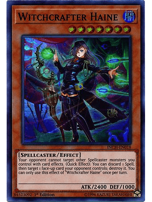 Witchcrafter Haine - INCH-EN018 - Super Rare 