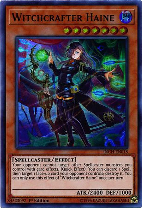 Witchcrafter Haine - INCH-EN018 - Super Rare 