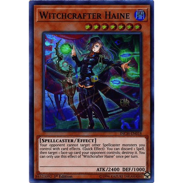 Witchcrafter Haine - INCH-EN018 - Super Rare 